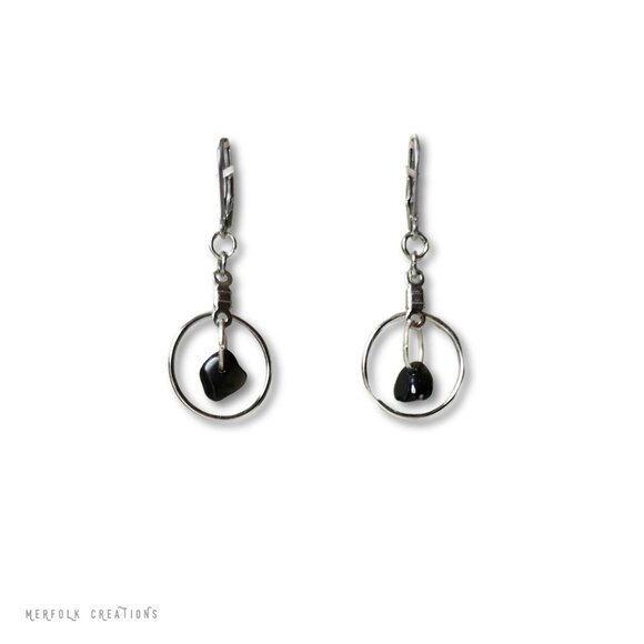 Dainty Crystal Accent Earrings - Picture 3 of 12